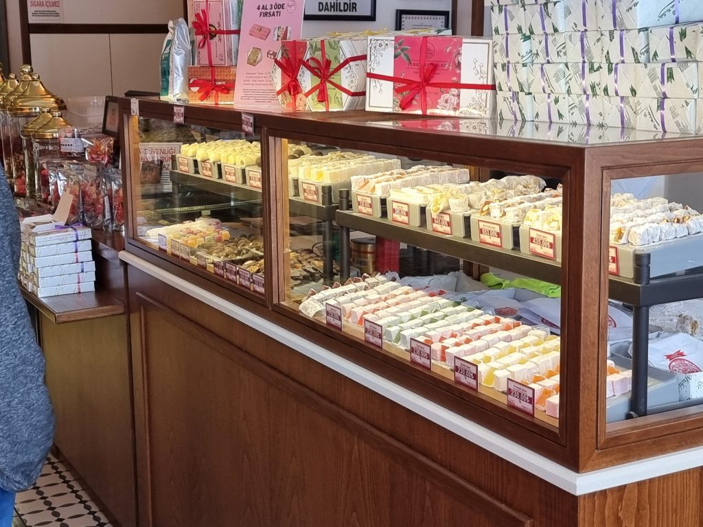 Assortiment de loukoums chez Ali Muhiddin Hacı Bekir à Istanbul