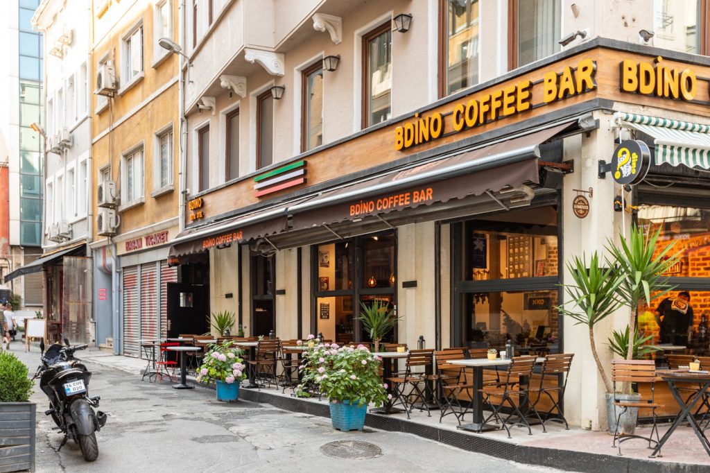 Le café Dreikopf Coffee (BDINO Coffee Bar) à Istanbul