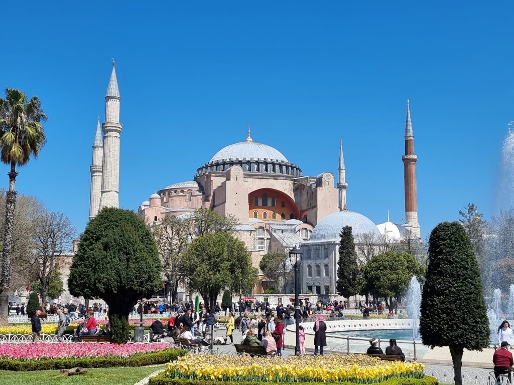 Photo souvenir d'Erwan à Istanbul